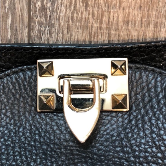 VANLENTINO GARAVANI CALFSKIN LEATHER ROCKSTUD BAG - Picture 5 of 13